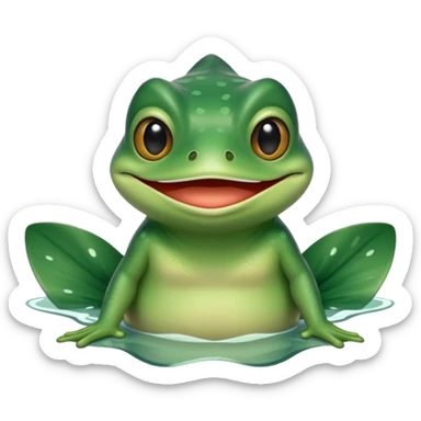 pepe the frog, as a stingray sticker