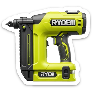 RYOBI 18V ONE+ AirStrike 18-Gauge Cordless Brad Nailer emoji style  sticker