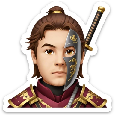Samurai Leader sticker
