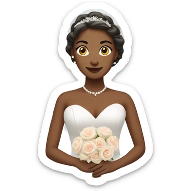 Bride sticker