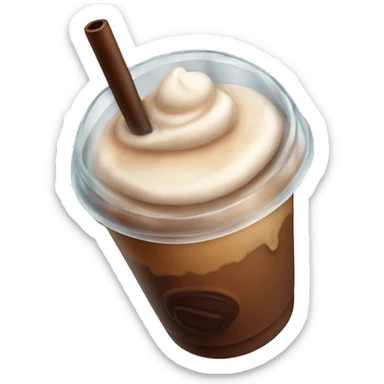 Iced Coffe sticker