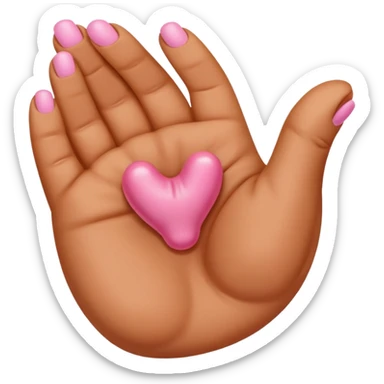 A hand fingering a vagina  sticker