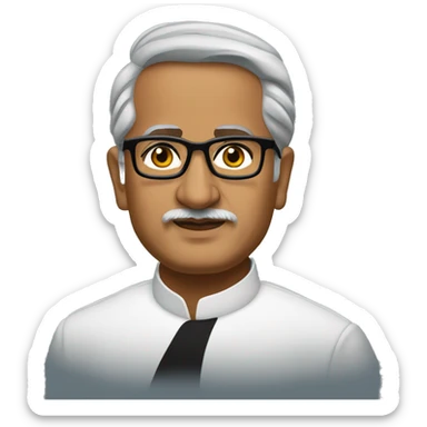 Bangabandhu Sheikh monibor rahman sticker