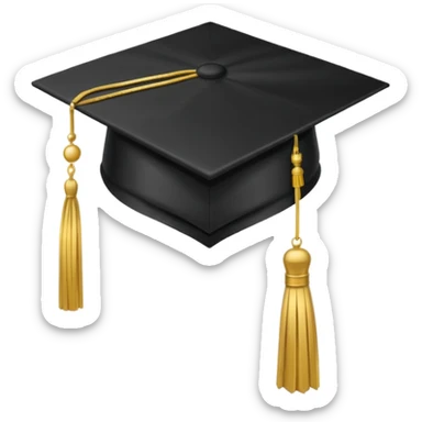 Graduation Cap sticker