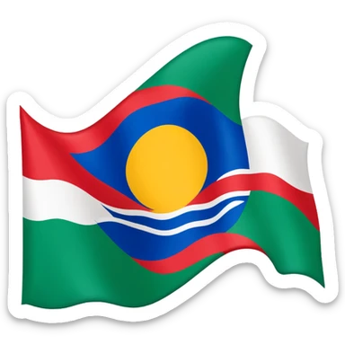 Bandeira de Barra grande bahia sticker