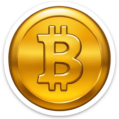 Creat a bitcoin emoji using official bitcoin logo  sticker