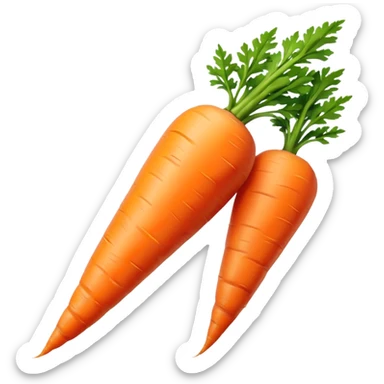 Carrot sticker
