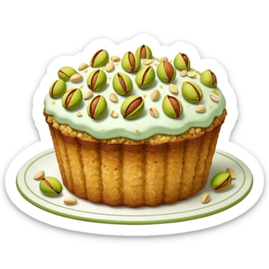 Pistachio Crumble Cakes sticker
