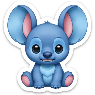 Stitch from lilo and stich sticker