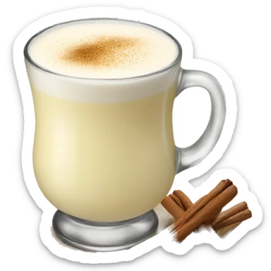 Eggnog sticker