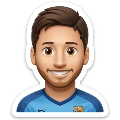 Lionel Messi Argentina sticker