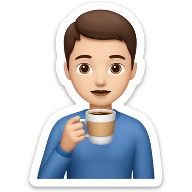 Coffe Vibe cute sticker