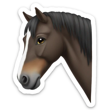 Pferd sticker