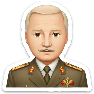 хочу эмодзи с лицом президента белоруссии Александра лукашенко sticker