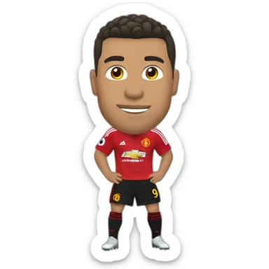 ronaldo Manchester United sticker