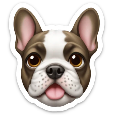 Frenchie dog sticker