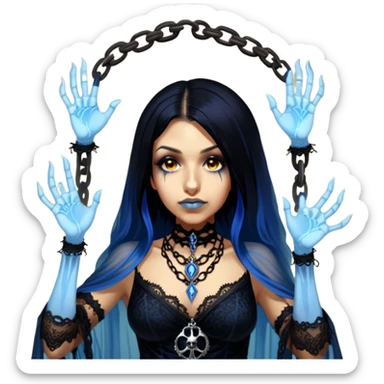 Necromancer sticker