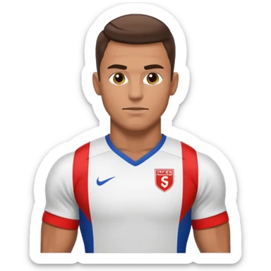 footballer physique sticker