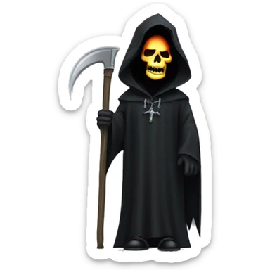 Hot topic grim reaper sticker