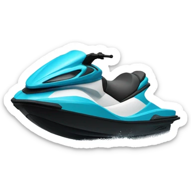 jet ski  sticker