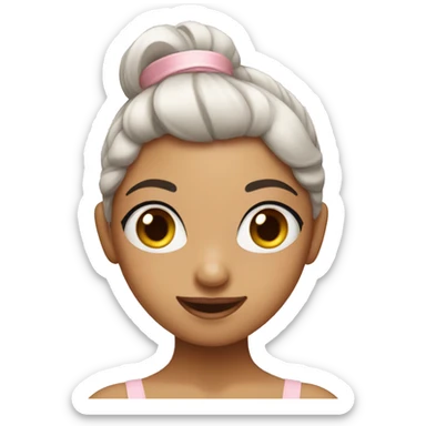 Cute ballerina  sticker