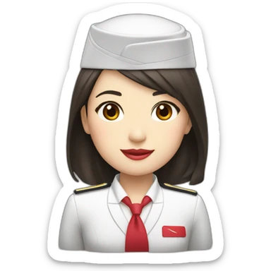 japan airlines Cabin crew sticker