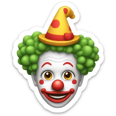 clown sticker