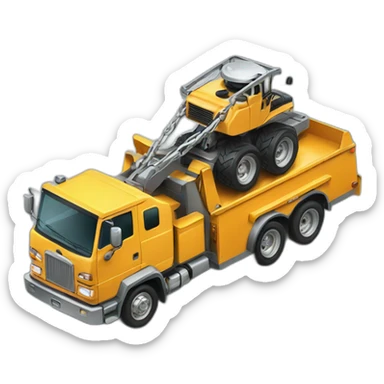 Tow truck carrying a tow truck, carrying a tow truck, carrying a tow truck carrying a tow truck sticker