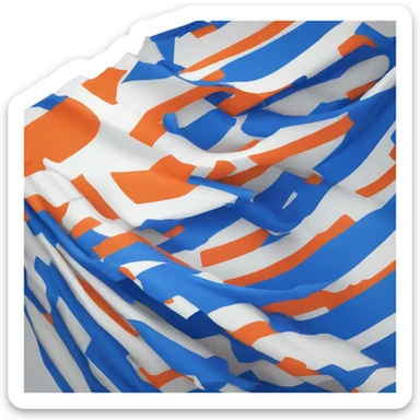 flag de carrera tecnologica color azul sticker