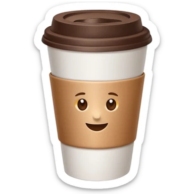 To-Go coffee Cup sticker