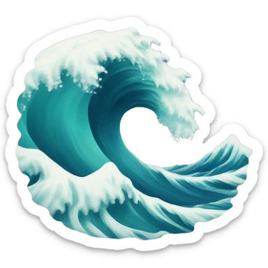wave sticker