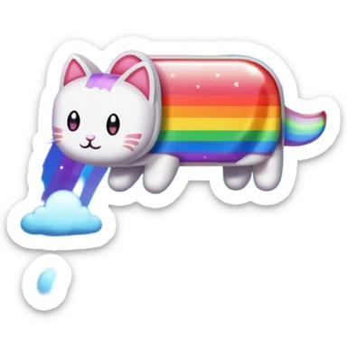 nyan cat sticker