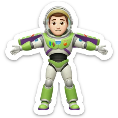 buzz lightyear full sticker