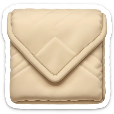 cozy beige blanket sticker