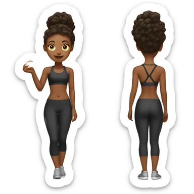 Create a fit girl on fire sticker