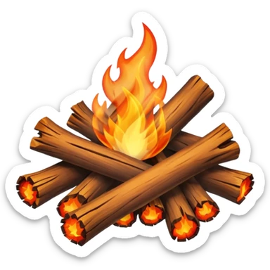 I want an bonfire emoji sticker