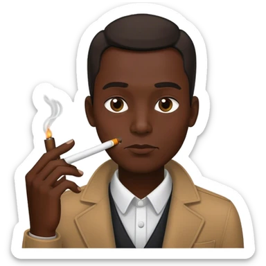 Mono fumando  sticker