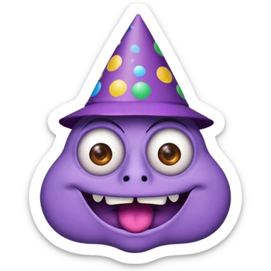 D&D beholder drunk sticker