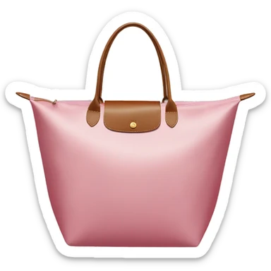 longchamp tote bag sticker