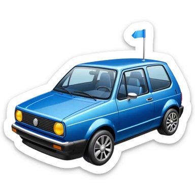 Citi golf 2 sticker