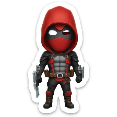 Red Hood sticker