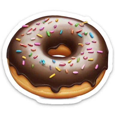 Donut sticker
