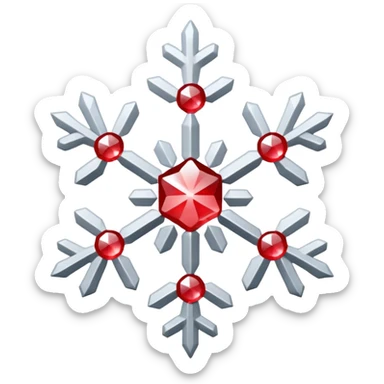 ❄️🤍🩶❤️✨🌸 sticker