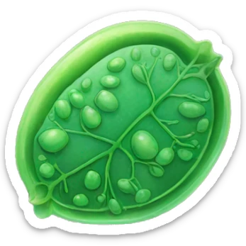 plant cell biology sticker
