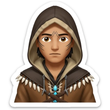 Assassin Conner from assassin's creed 3 sticker