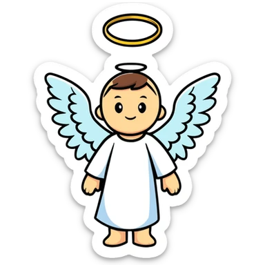 Angel in the morning (use the song for help) sticker