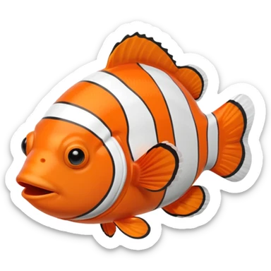 clownfish sticker