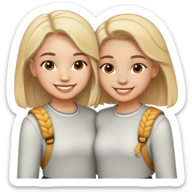 Girls bff aesthetic sticker