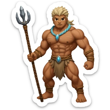 earth elemental long whip sticker