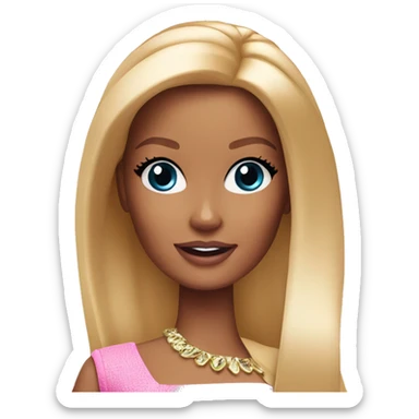barbie sticker